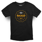 ServiceRocket Backed - Atlassian Summit 2020 t-shirt Black